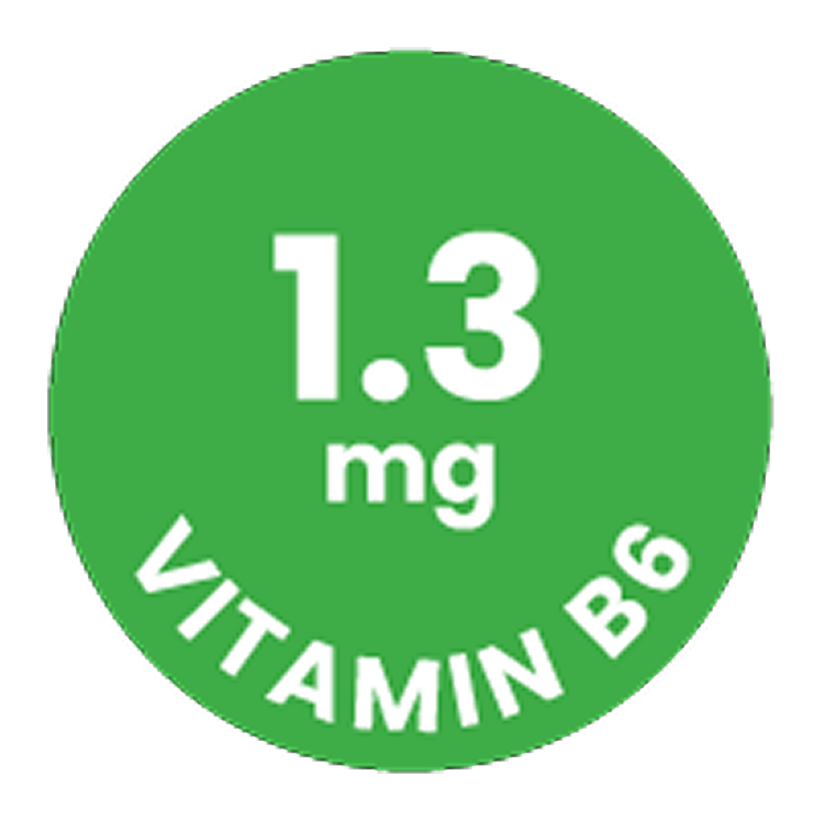 1.3 mg Vitamin B6
